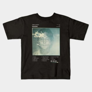 John Lennon - Imagine Tracklist Album Kids T-Shirt